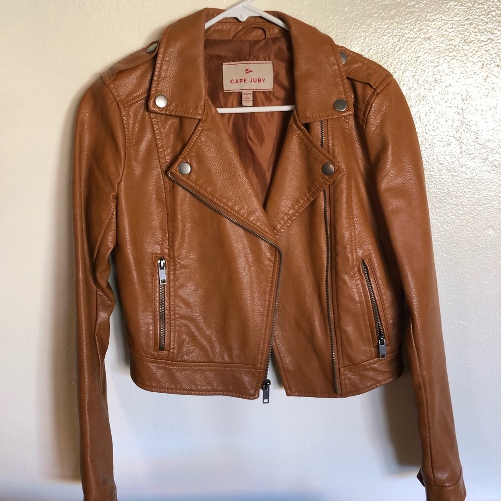Leather jacket